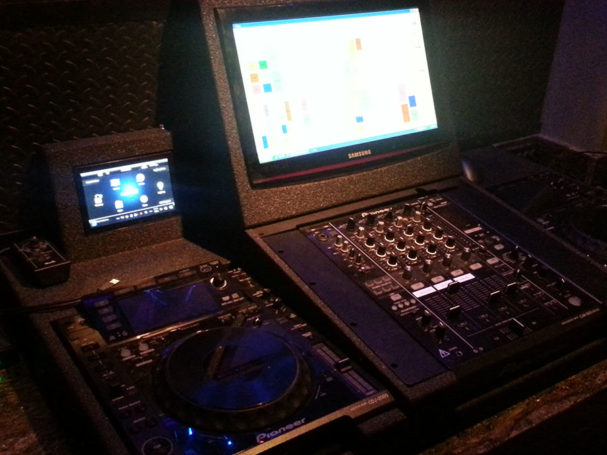 Custom DJ Booth Console